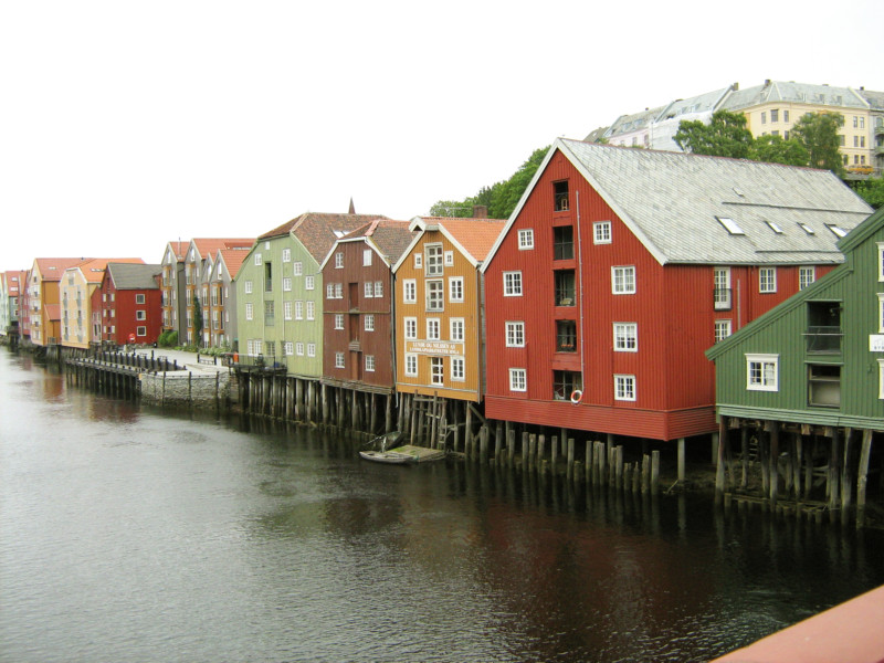bryggen, Trondheim, Norway