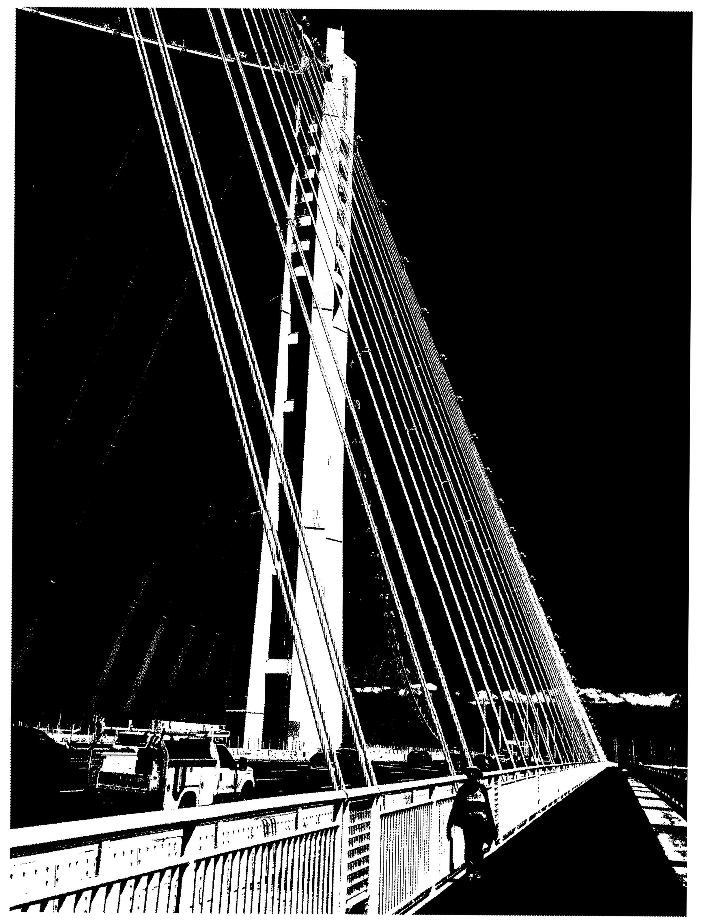 Bay Bridge fax art