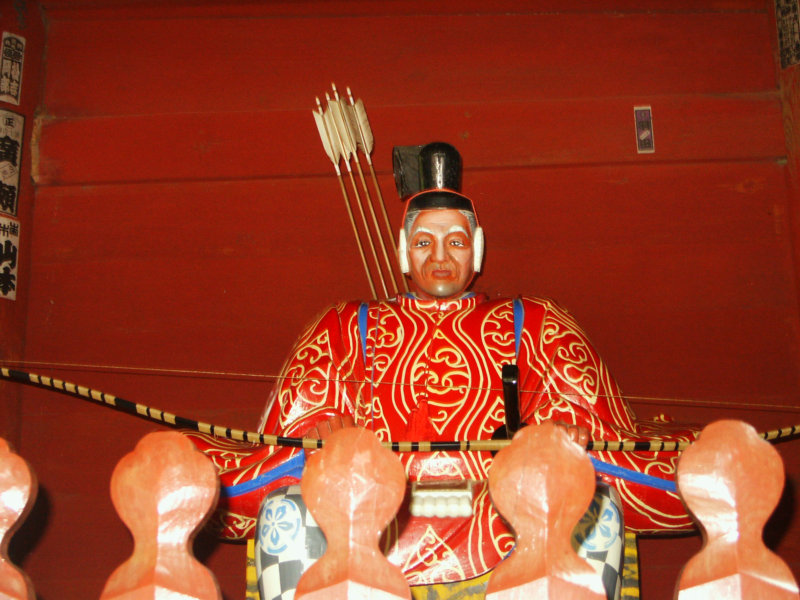 guardian of the Fuji shrine, Japan