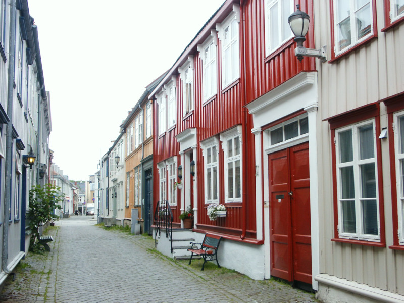 street scene, Trondheim, Norway