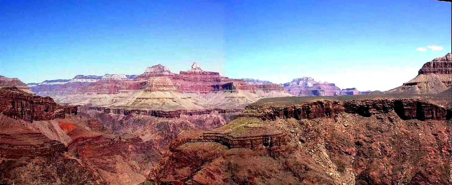 Grand Canyon panorama from Plateau Point