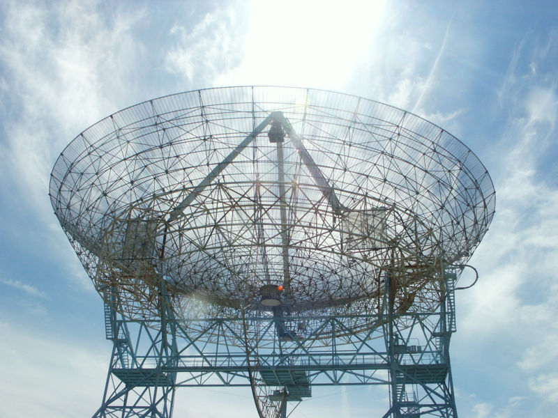 Stanford radio telescope