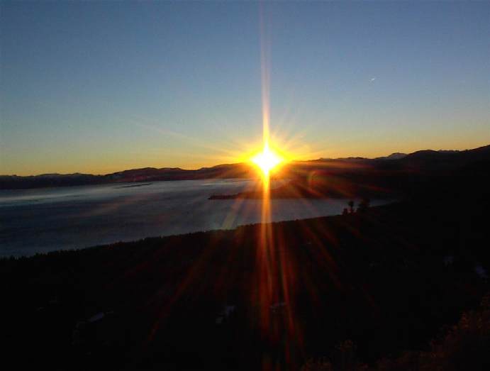 Lake Tahoe sunset